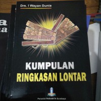 Image of Kumpulan Ringkasan Lontar